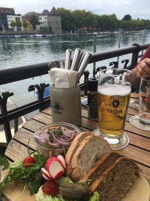the vegan brettljause  at Constanzer Wirtshaus in Konstanz