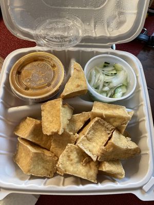 Fried tofu  at Royal Siam in Moraga