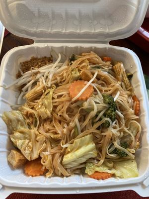 Pad thai  at Royal Siam in Moraga