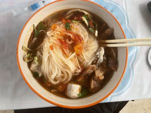   at Kao Man Kai Jay Vegan in Chiang Dao