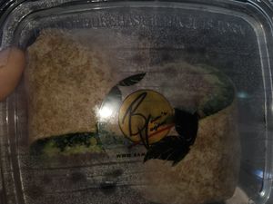 Blackened non chickn wraps at Bam's Vegan in Dallas