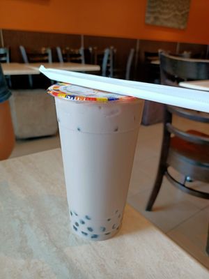 Taro Tea at Tea Master in Fortitude Valley