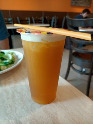 Green Tea + Mango at Tea Master in Fortitude Valley