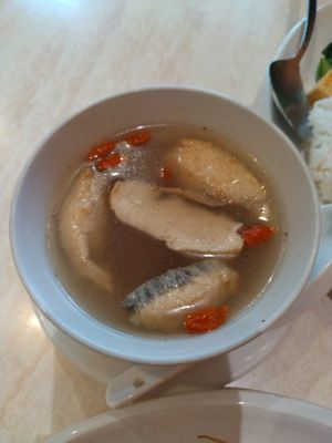 Tofu fish soup at Tea Master in Fortitude Valley