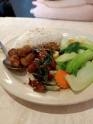 Chicken in 3 Cup Sauce at Tea Master in Fortitude Valley