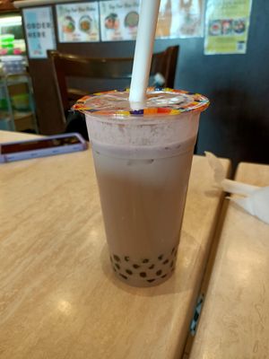 Taro Iced Tea at Tea Master in Fortitude Valley