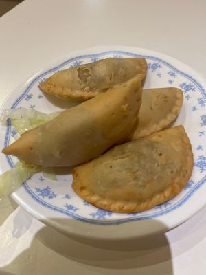 Curry puffs  at Tea Master in Fortitude Valley