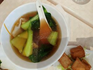 Dumpling soup at Tea Master in Fortitude Valley