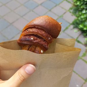 kanelbullar skorpor 8kr (~0,60€) at Flax in Malmo