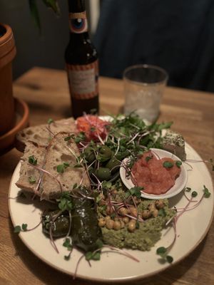 Epic three course meal - full of flavour and love    at Flax in Malmo