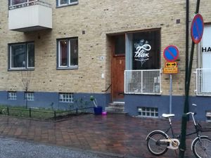 Outside at Flax in Malmo