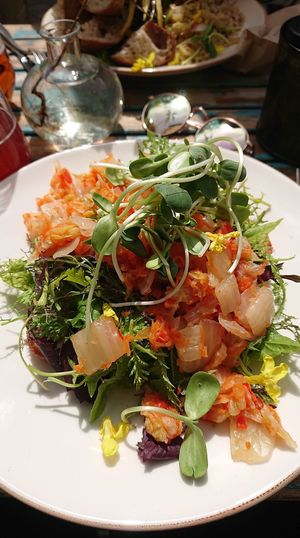 Kimchi sandwich at Flax in Malmo