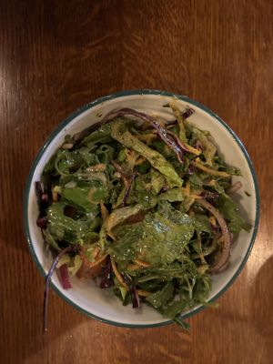 House salad  at Cosy Time in York