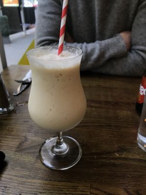 Vanilla milkshake  at Yanto's Pancake House in Gloucester