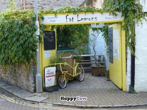Rear Entrance to Fat Lemons Courtyard at Fat Lemons in Totnes