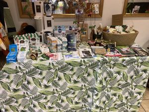 Small vegan shop at The Eating Gorilla in Penrhyndeudraeth