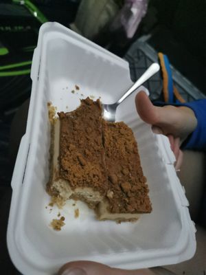 Biscoff cheesecake at The Eating Gorilla in Penrhyndeudraeth