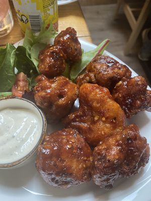 Buffalo Cauliflower Wings   at The Eating Gorilla in Penrhyndeudraeth