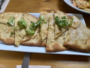 Garlic Bread   at The Eating Gorilla in Penrhyndeudraeth