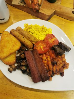 Breakfast at The Eating Gorilla in Penrhyndeudraeth