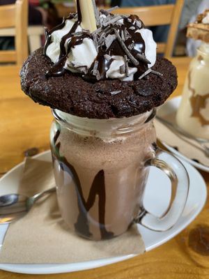 Chocolate Cookie Shake   at The Eating Gorilla in Penrhyndeudraeth