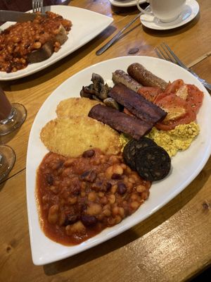 Gorilla styled breakfast  at The Eating Gorilla in Penrhyndeudraeth