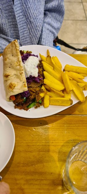 Lamb kebab at The Eating Gorilla in Penrhyndeudraeth