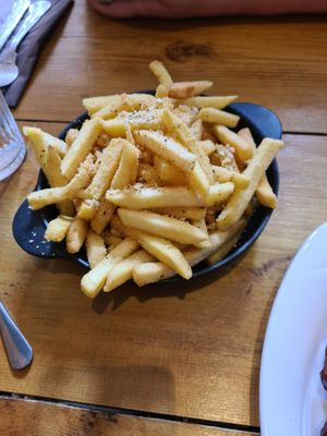 parm fries at The Eating Gorilla in Penrhyndeudraeth