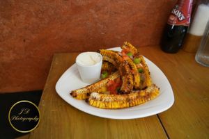 Sweetcorn at The Eating Gorilla in Penrhyndeudraeth