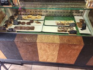 Cakes Counter (late afternoon) at The Eating Gorilla in Penrhyndeudraeth
