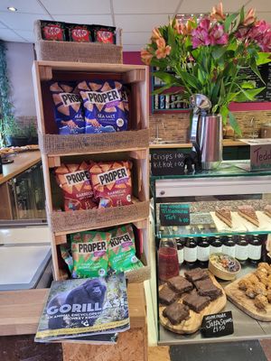 Snacks For Sale at The Eating Gorilla in Penrhyndeudraeth