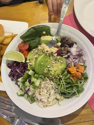 Nourish Bowl  at The Eating Gorilla in Penrhyndeudraeth