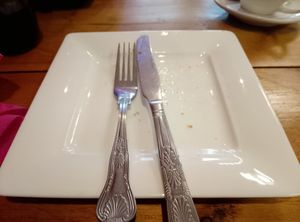 Former Breakfast Sausage Roll. at The Eating Gorilla in Penrhyndeudraeth