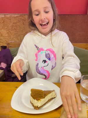 Think this is Biscoff  at The Eating Gorilla in Penrhyndeudraeth