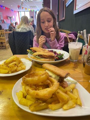 Gorilla Filler (I had it gf) at The Eating Gorilla in Penrhyndeudraeth