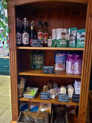 Vegan Items for Sale June 2025 at The Eating Gorilla in Penrhyndeudraeth