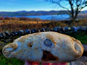 Peppered Steakless Pasty. at The Eating Gorilla in Penrhyndeudraeth