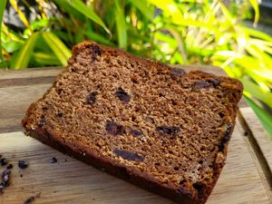 Banana & Chocolate Loaf. at The Eating Gorilla in Penrhyndeudraeth