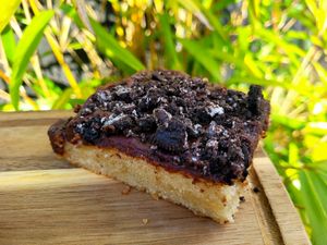Vanilla Cake with Chocolate & Oreo Icing. at The Eating Gorilla in Penrhyndeudraeth