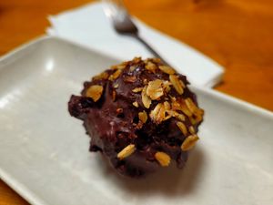 Fruit'n'Nut Cake Pop. at The Eating Gorilla in Penrhyndeudraeth