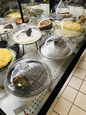 Vegan cakes at OMM INN in Eskisehir