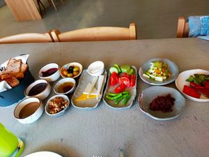 Turkish breakfast for two at OMM INN in Eskisehir