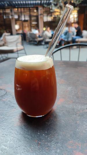 Homemade ice tea at OMM INN in Eskisehir