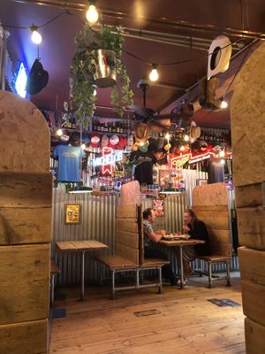 The restaurant  at Boo Koos in Helston