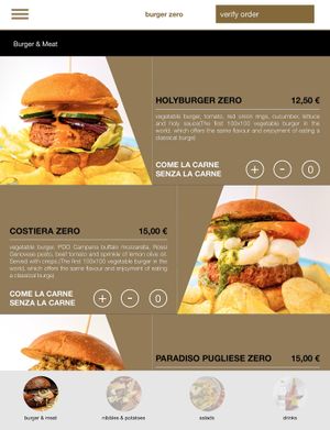 Holyburger (vegan) & Costiera (vegetarian) at Ham Holy Burger - Marghera in Milan