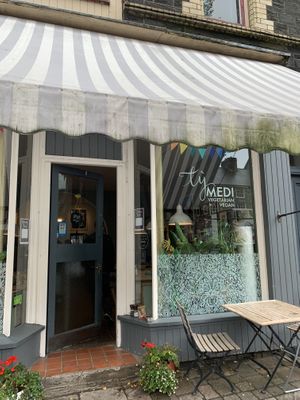 Outside   at Ty Medi in Machynlleth