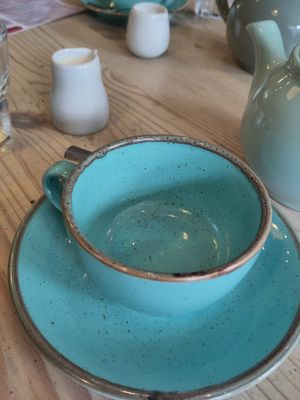 Lovely cup (Feb 2025) at Ty Medi in Machynlleth