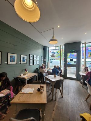 Tŷ Medi Inside at Ty Medi in Machynlleth