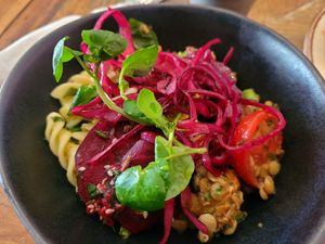 Side Salad at Ty Medi in Machynlleth