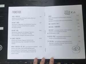 menu #2 at Salon Wechsel Dich in Hamburg